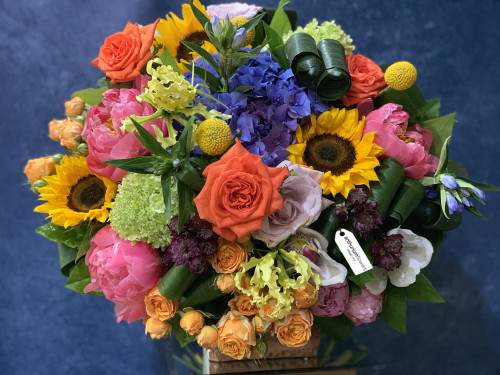 Buchet de flori - Culorile Curcubeului